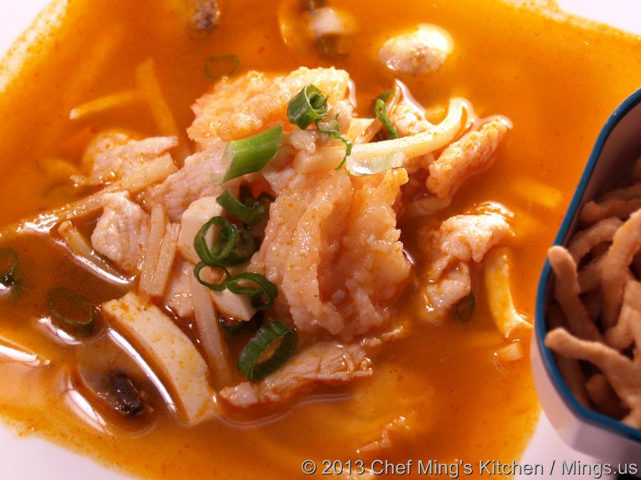 Order #16c Spicy Thai Seafood Soup from Chef Ming's Kitchen