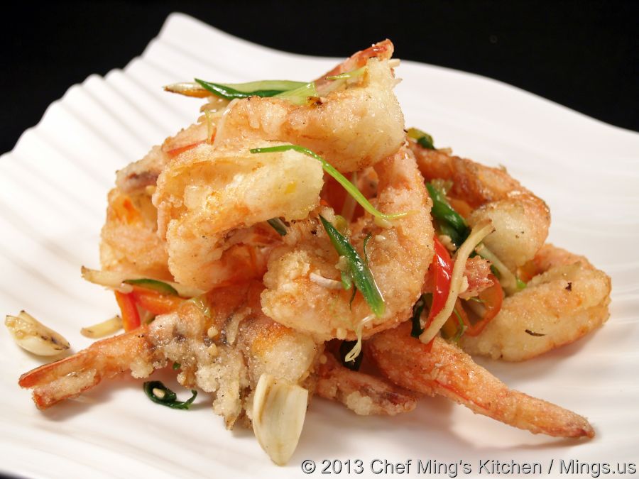Order #23a Spicy, Salty & Crispy Shrimp from Chef Ming's Kitchen