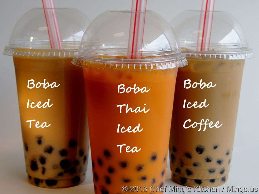 Order Boba Iced Tea & Coffee from Chef Ming's Kitchen