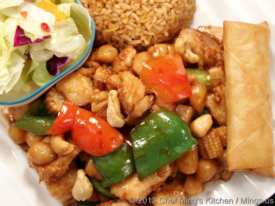 Order #L-2 Cashew Chicken from Chef Ming's Kitchen