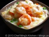Chef Ming's Kitchen Seafood Entrées Shrimp with Lobster Sauce